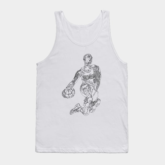 Damian Lillard Tank Top by nwsoulacademy